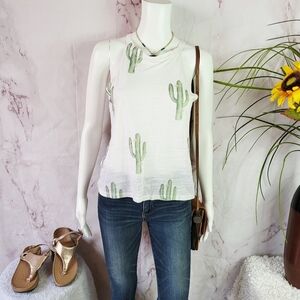 Brokedown Cactus Tank Top